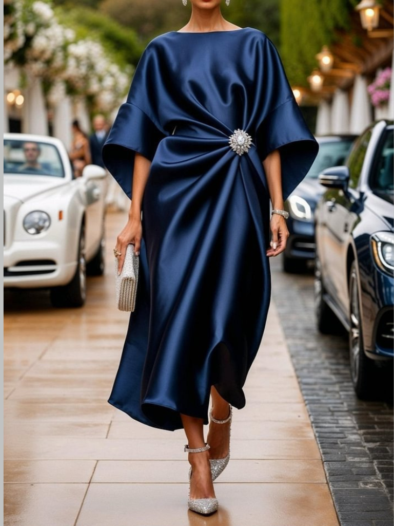 MARIS SATIN ELEGANCE DRESS