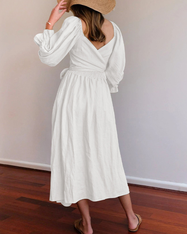 Ophelia - Sleeve Midi Dress