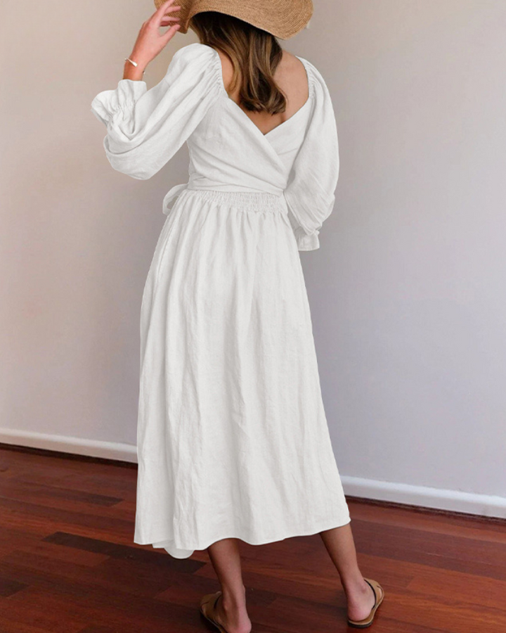 Ophelia - Sleeve Midi Dress