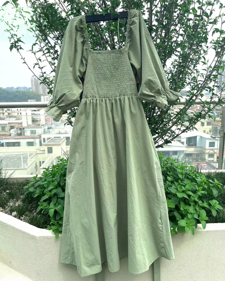 Ophelia - Sleeve Midi Dress