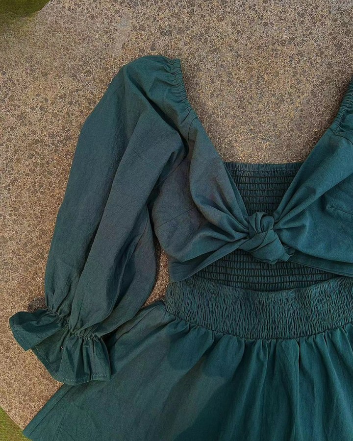 Ophelia - Sleeve Midi Dress