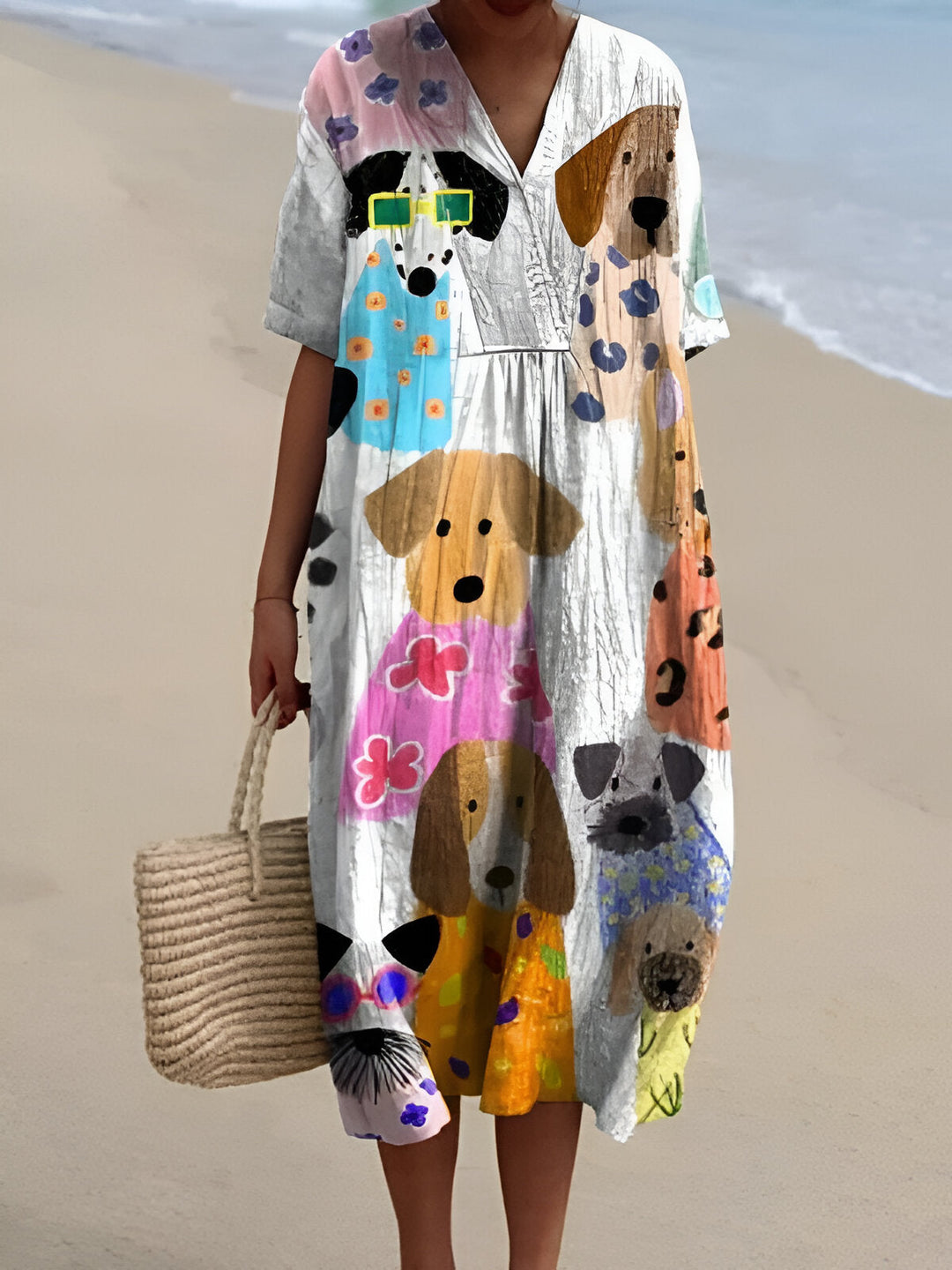 Roberta™ | Printed Summer Breeze Dress