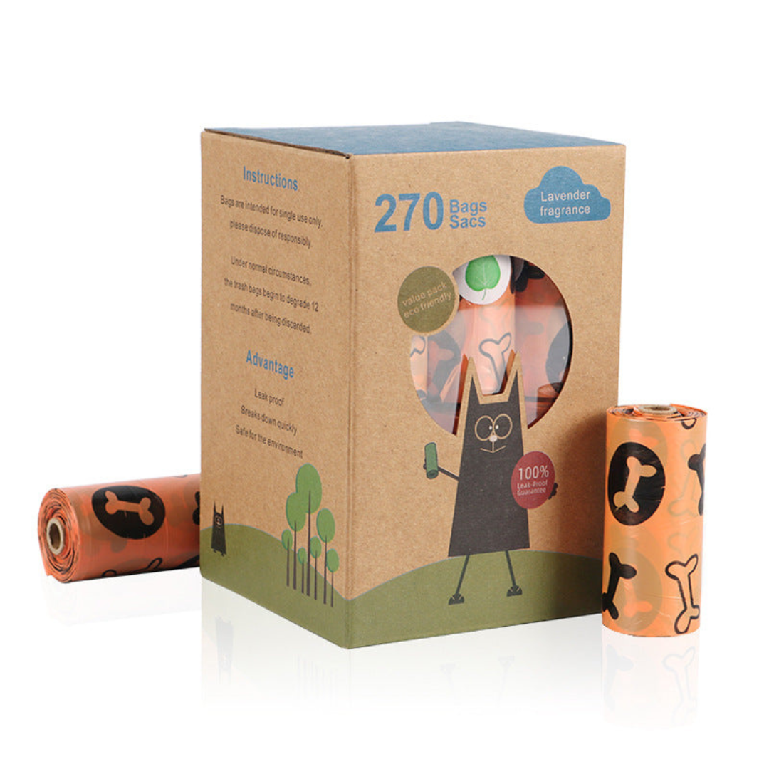 Eco-friendly Poop Bags with Convenient Dispenser Azura