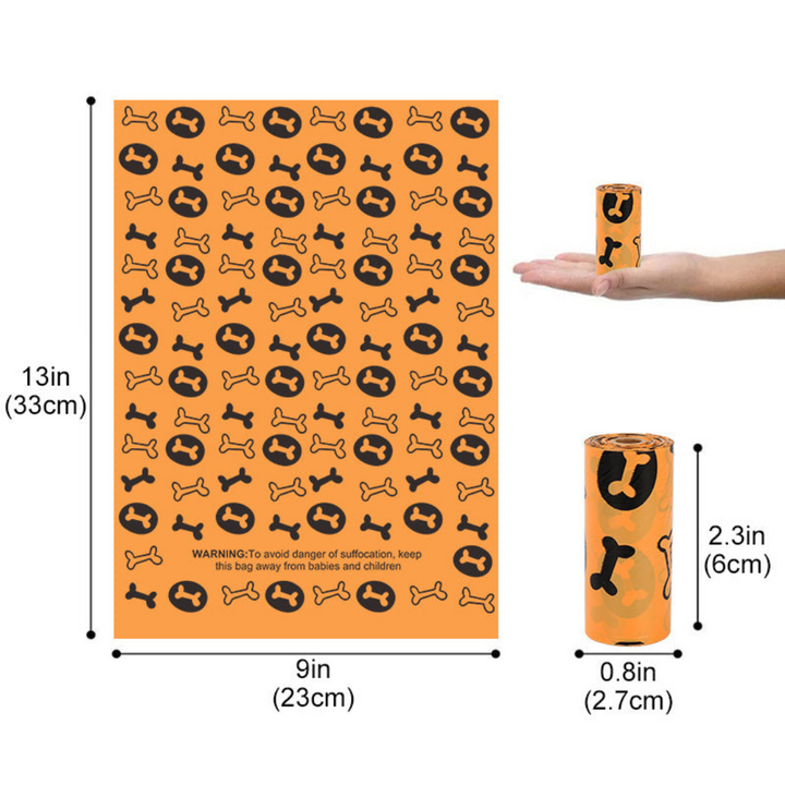 Eco-friendly Poop Bags with Convenient Dispenser Azura
