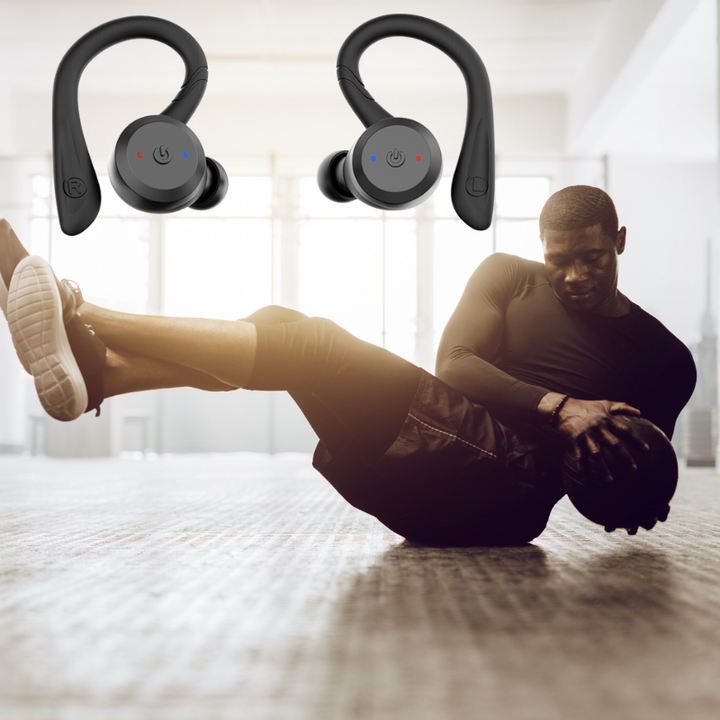 Azura | Vega Waterproof Wireless Sport Earbuds – 20 Hours Playtime | Bluetooth 5.0, IPX7 for Swimming & Fitness