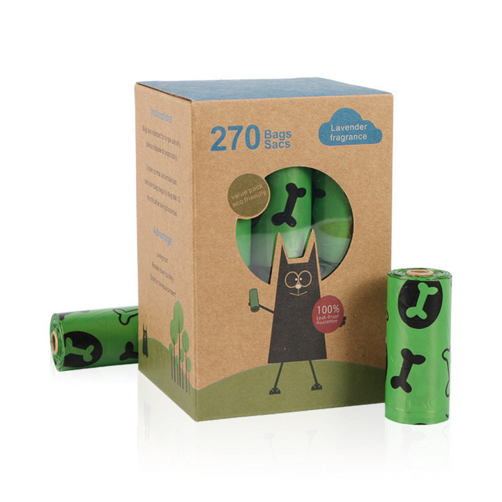 Eco-friendly Poop Bags with Convenient Dispenser Azura