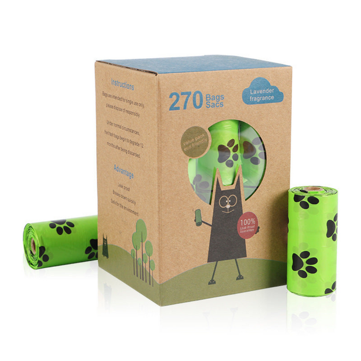 Eco-friendly Poop Bags with Convenient Dispenser Azura