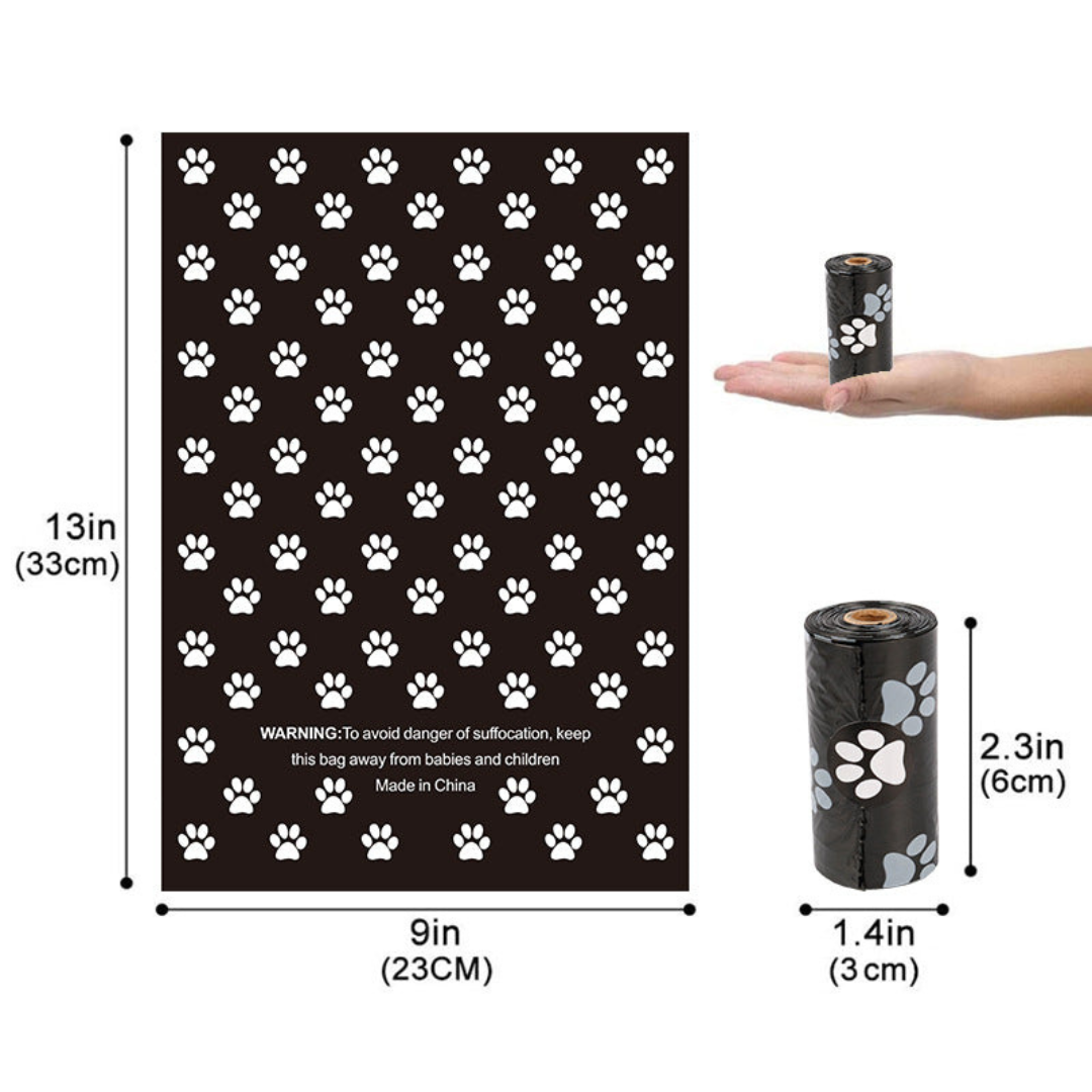 Eco-friendly Poop Bags with Convenient Dispenser Azura