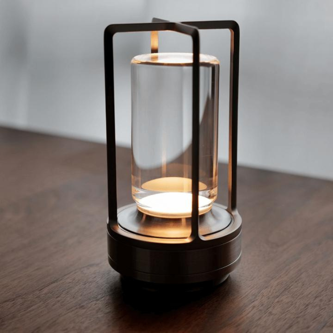 BowLift | Table Lamp Crystal Glass Rechargeable Light