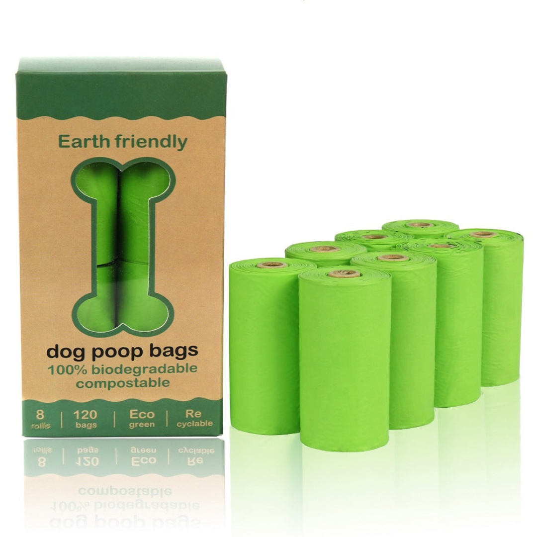 120 Poop Bags with Dispenser Azura