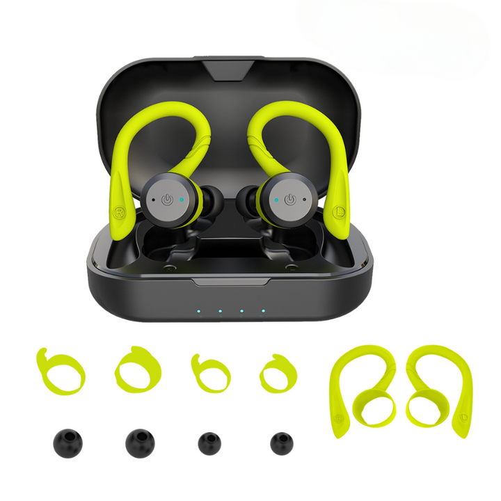 Azura | Vega - Waterproof wireless sports earplugs with 20 hours playtime