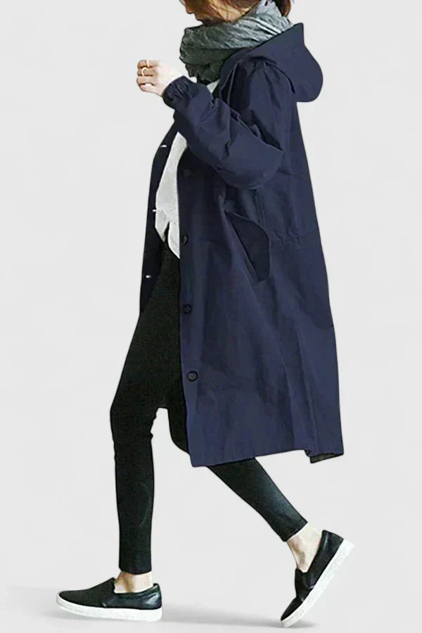 KYLIE – VIBRANT HOODED RAINCOAT