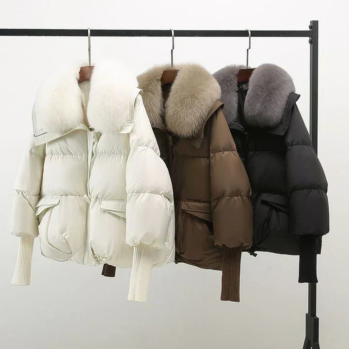 Monika™ - The Elegant Faux Fur Coat