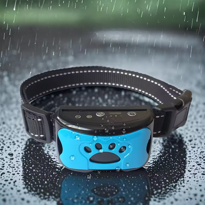 Anti Bell Collar for Dogs waterproof with sound and 7 vibration levels Azura