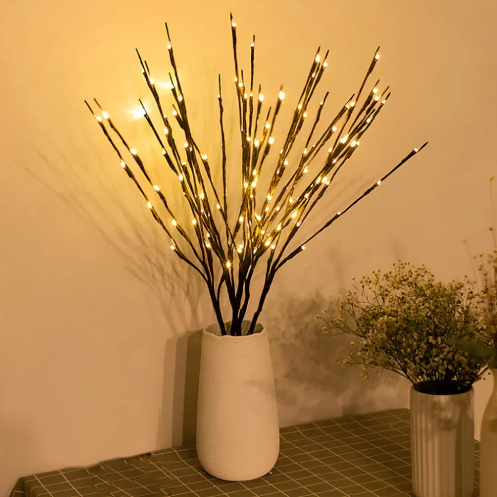 BowLift | LED Lighted Artificial Branch Table Lamp