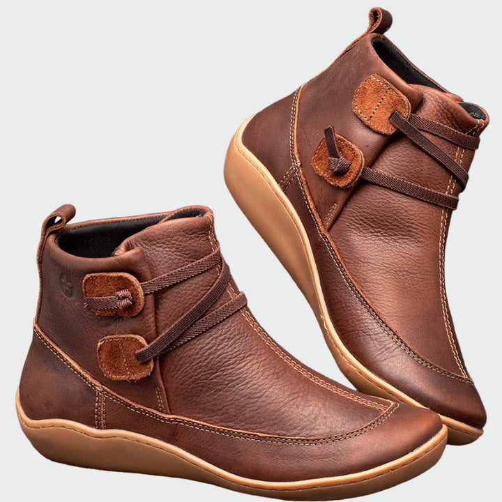 Premium Orthopaedic Leather Ankle Boots