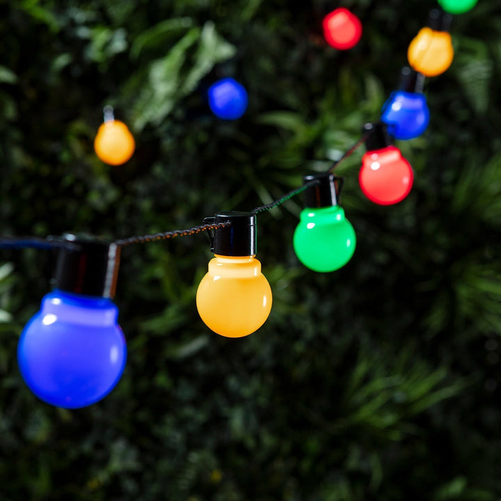 BowLift | 30 LED Fiesta Party String Lights multicolored