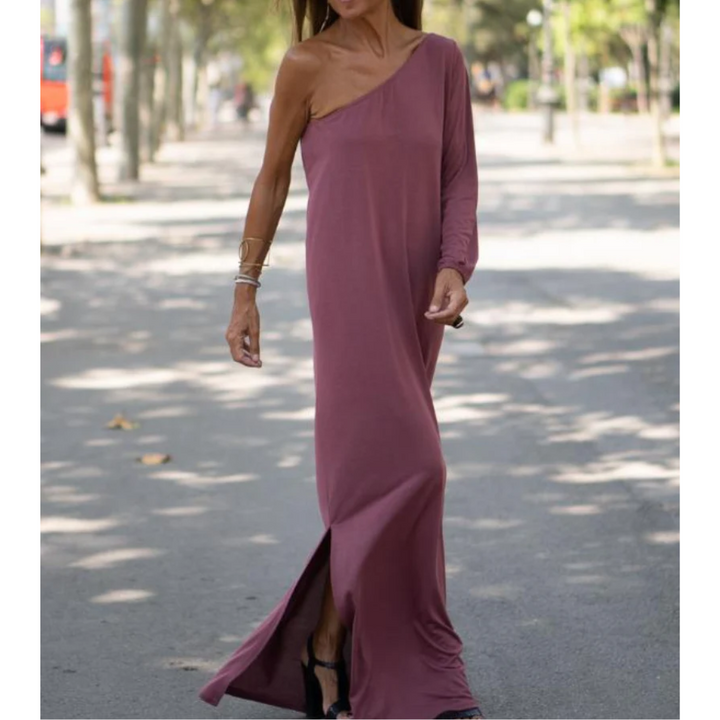 Flynn – Elegant One-Shoulder Dress