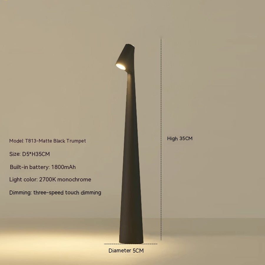 BowLift | Table Lamp Modern Red Metal LED Light