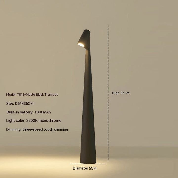 BowLift | Table Lamp Modern Red Metal LED Light