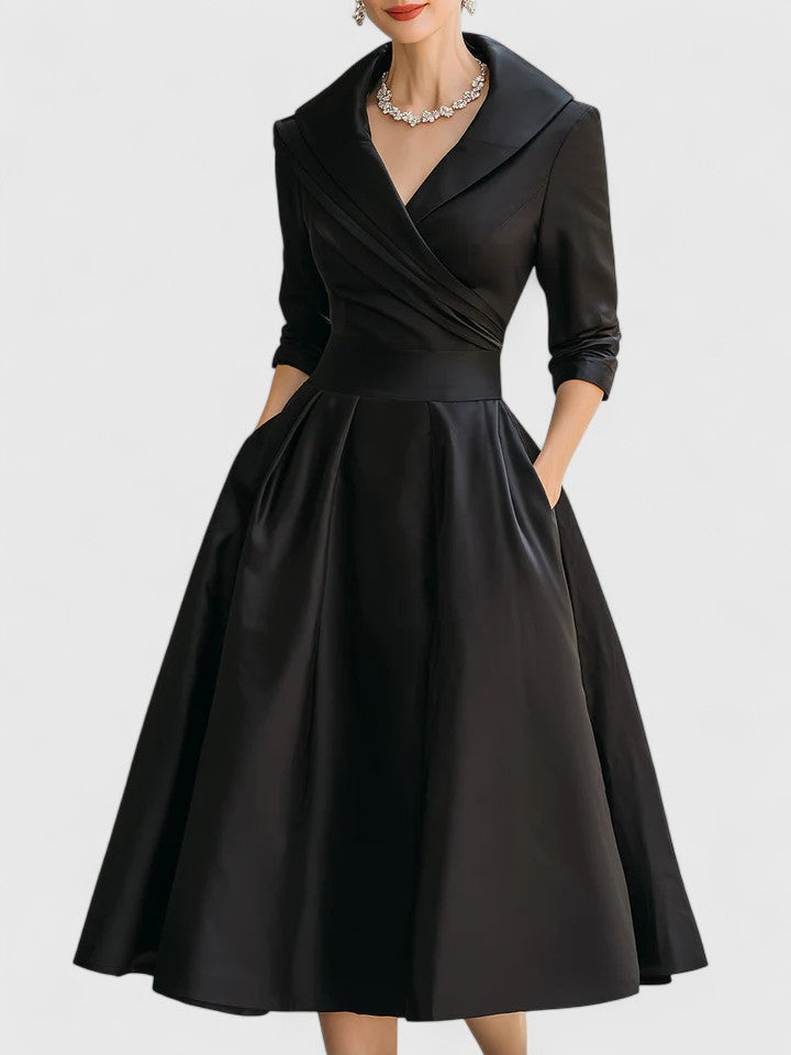 Zyrah | Elegant Midi Dress