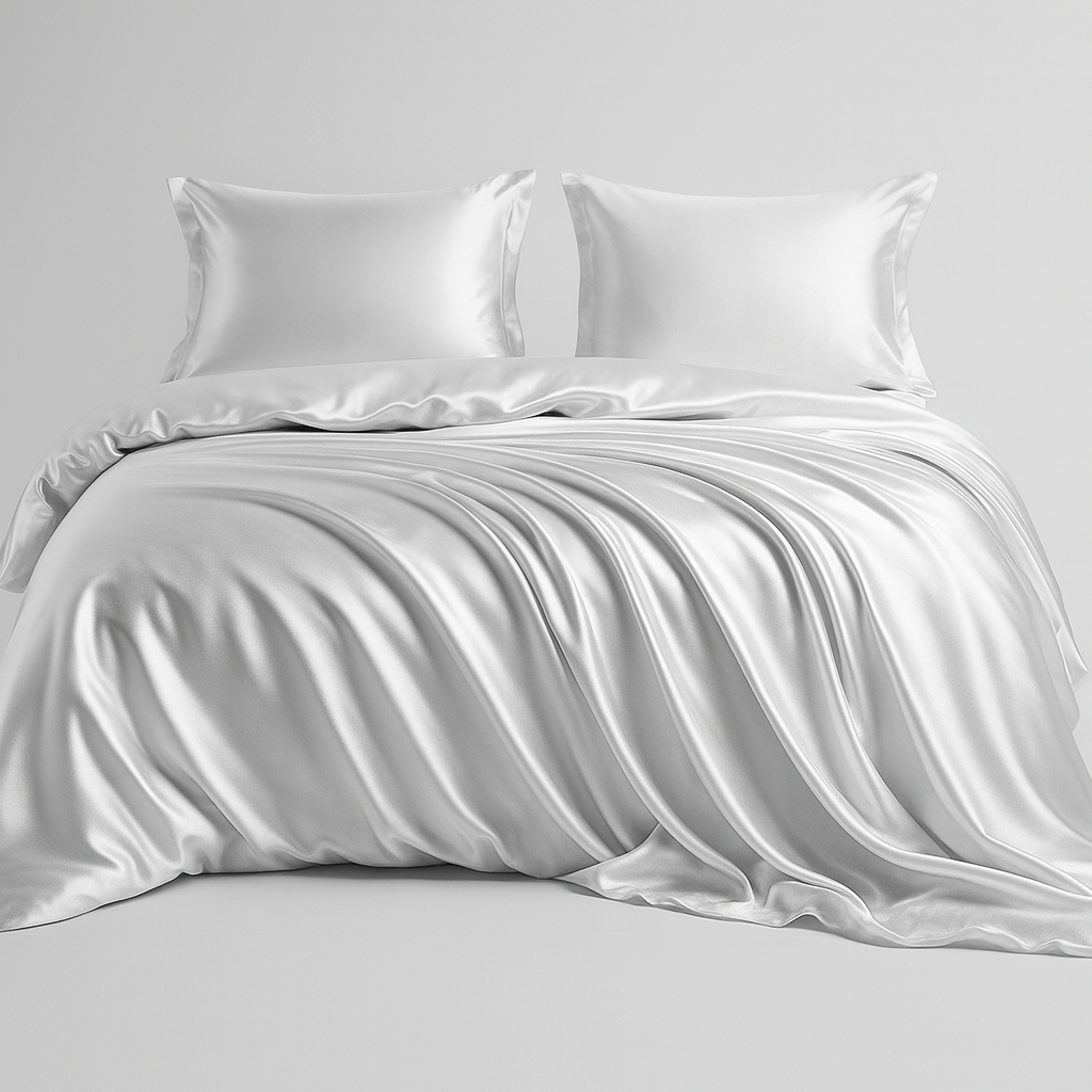BowLift | Silk Satin Double Bedding Set