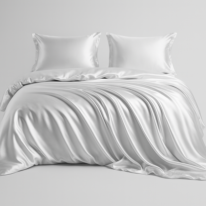 BowLift | Silk Satin Double Bedding Set