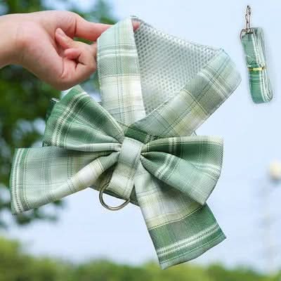 Azura | Adjustable Dog Harness with Elegant Bow for Stylish Walks