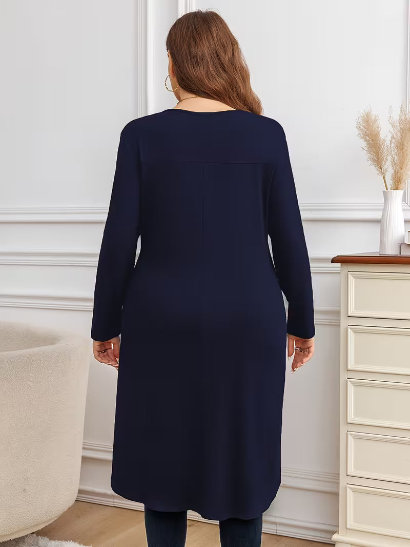 Neasa - Elegant Long Sleeve T-Shirt