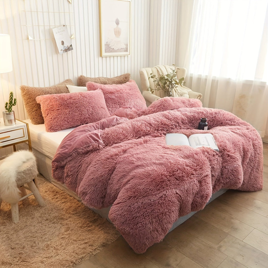 BowLift | Ultra Soft Plush Duvet Cover Set with Zipper - Luxury & Comfort
