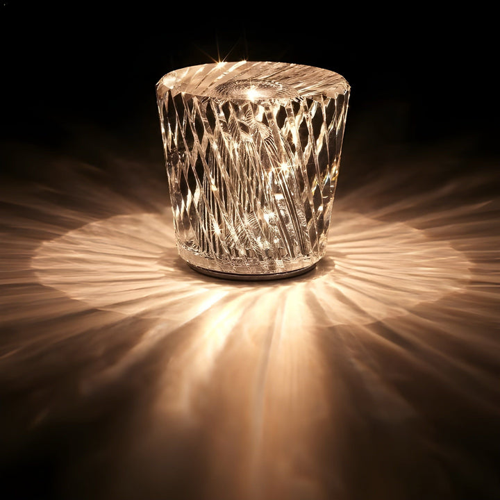 BowLift | Lamp - Luxury Diamond Crystal LED Rechargeable Table Lamp