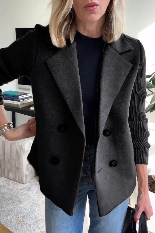 Kristiana™ Elegant Knitted Blazer