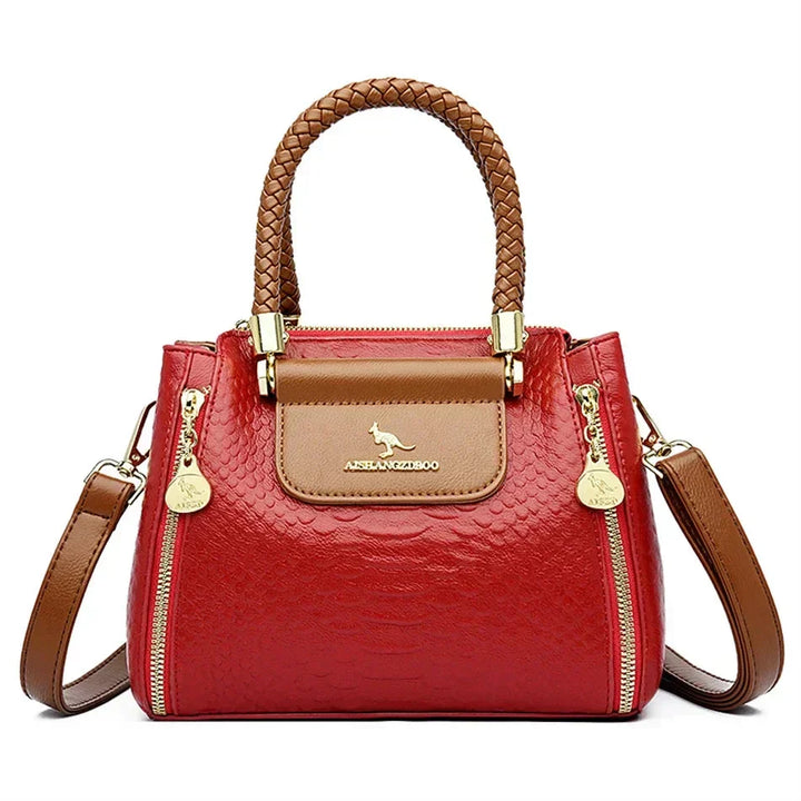 Sage | Designer Large Capacity Leather Bag
