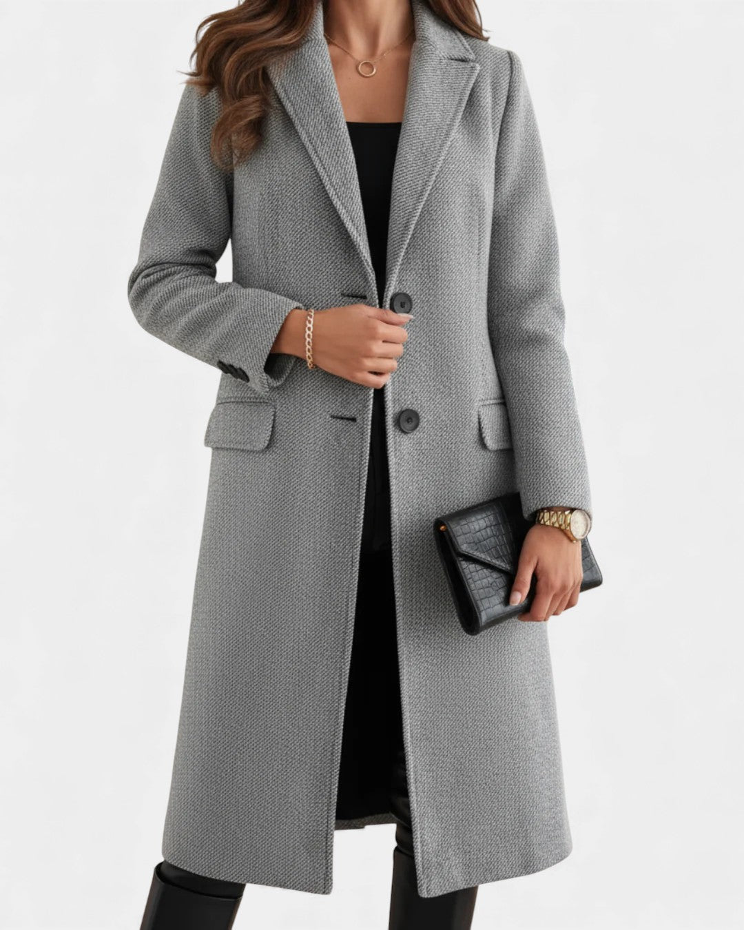 Andayani - Elegant Long Coat