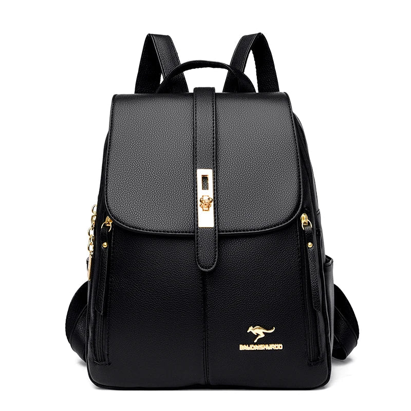 Alisa Leather Backpack