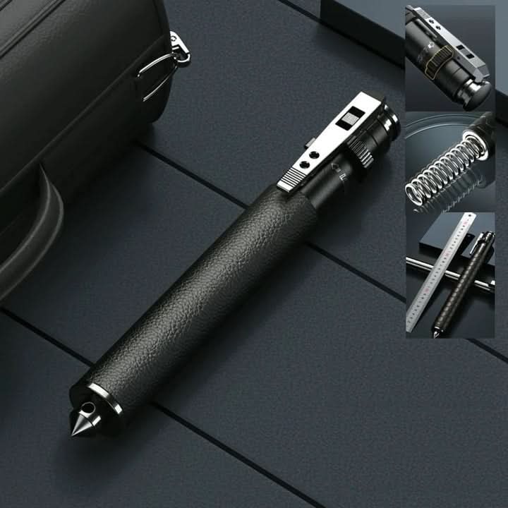 Azura | Pop-Up Safety Cane | Telescopic Self-Defense Stick for Hiking & Travel