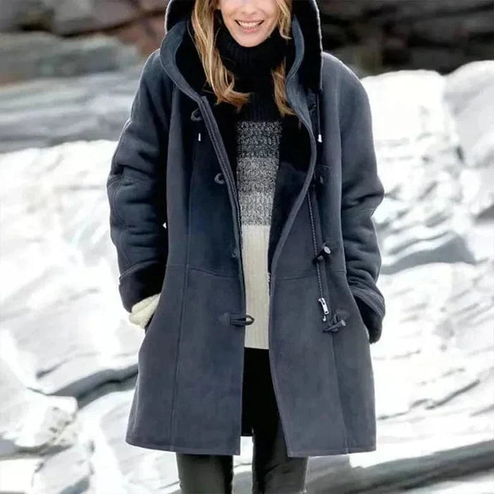 Emily - Elegant Fur-Lined Coat