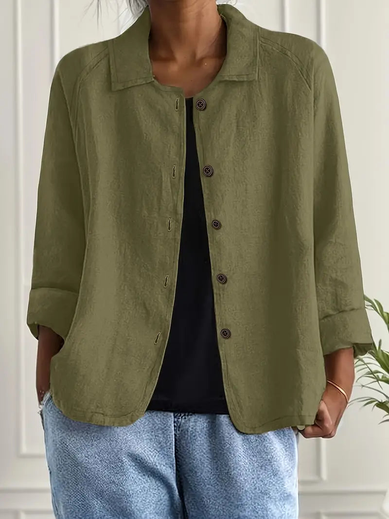 CHARLIE – RELAXED BUTTON-UP JACKET