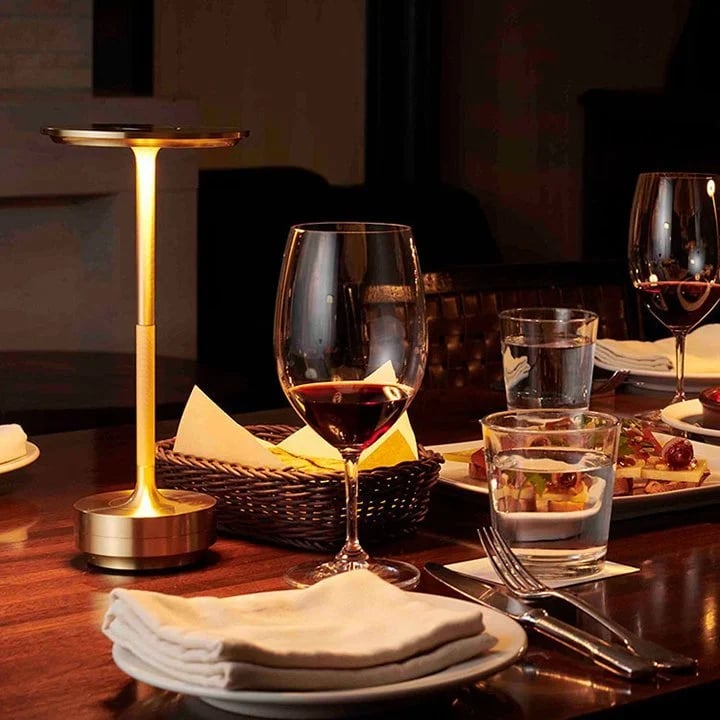 BowLift | Cordless Table Lamp - Dimmable & Rechargeable Waterproof Desk Light
