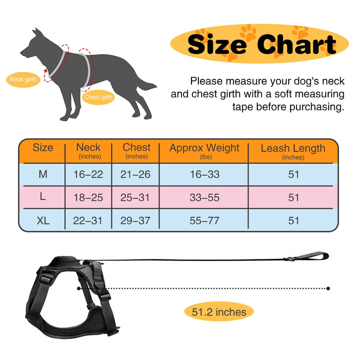 Azura | mamymarket™ - Dog Harness and Retractable Leash Set All-in-One