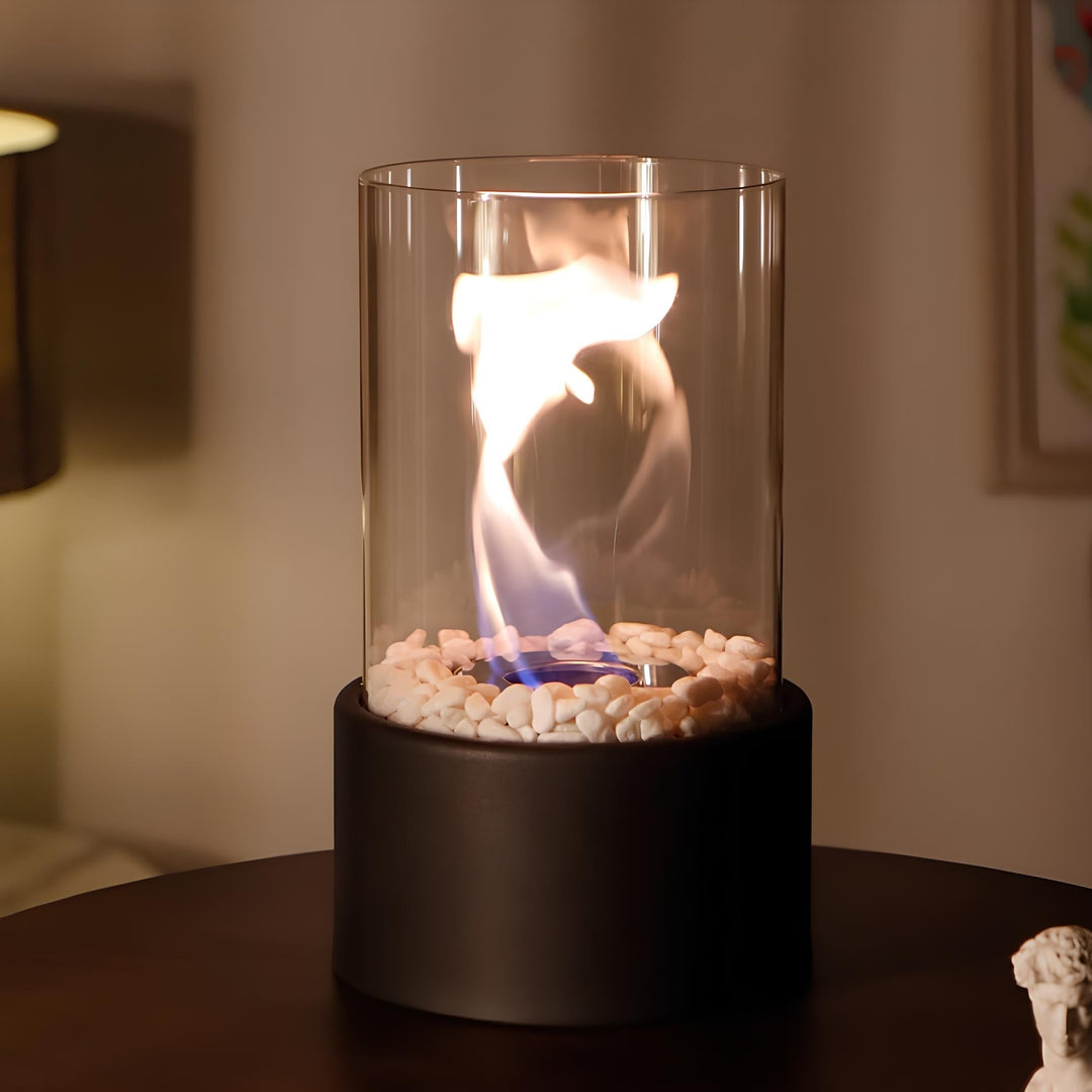 BowLift | Table Lamp Glass Oil Flame Burner