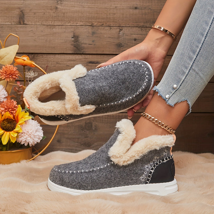 OrthoLuxe™ - Plush-Lined Shoes