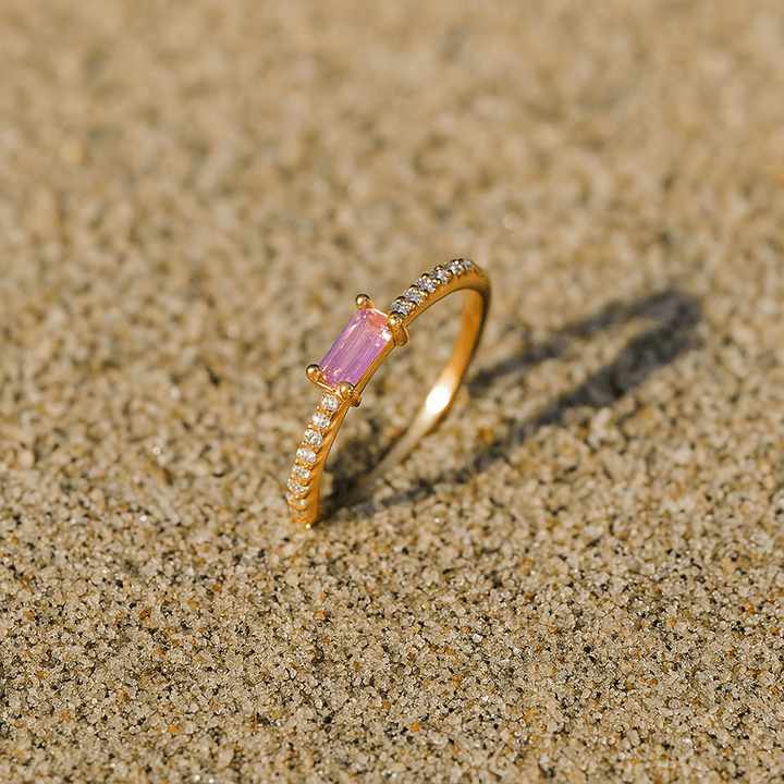Paradiso Ring – 925 Silver and Precious Stone