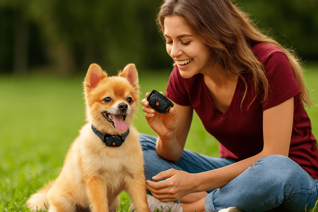 Azura | BarkLess Nano – Gentle Anti-Bark Collar for Puppies & Small Dogs