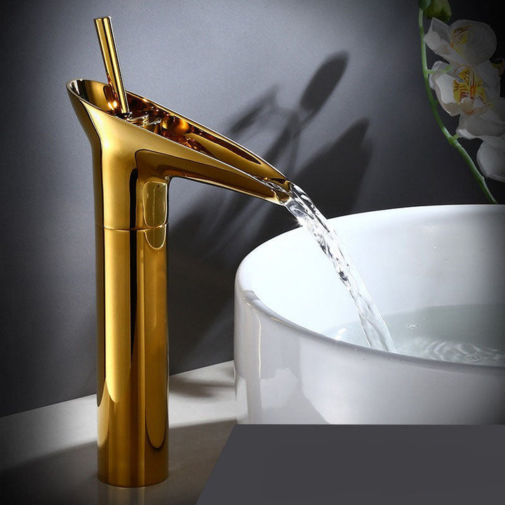 Azura | Antique Waterfall Bathroom Water Wallpaper