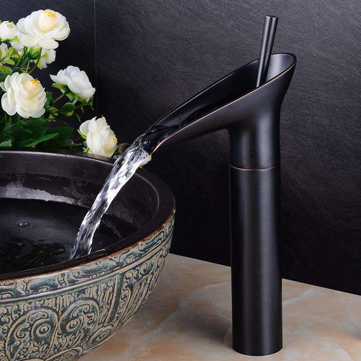 Azura | Antique Waterfall Bathroom Water Wallpaper