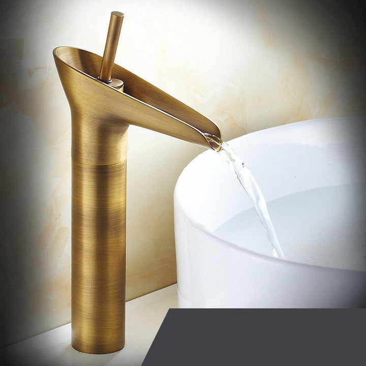 Azura | Antique Waterfall Bathroom Water Wallpaper