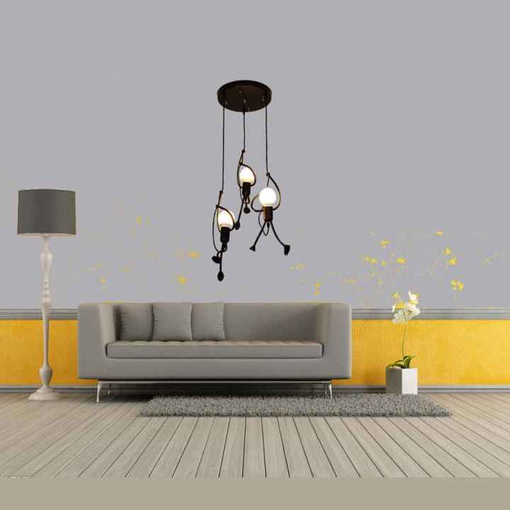 BowLift | Retro Iron Man Pendant Light