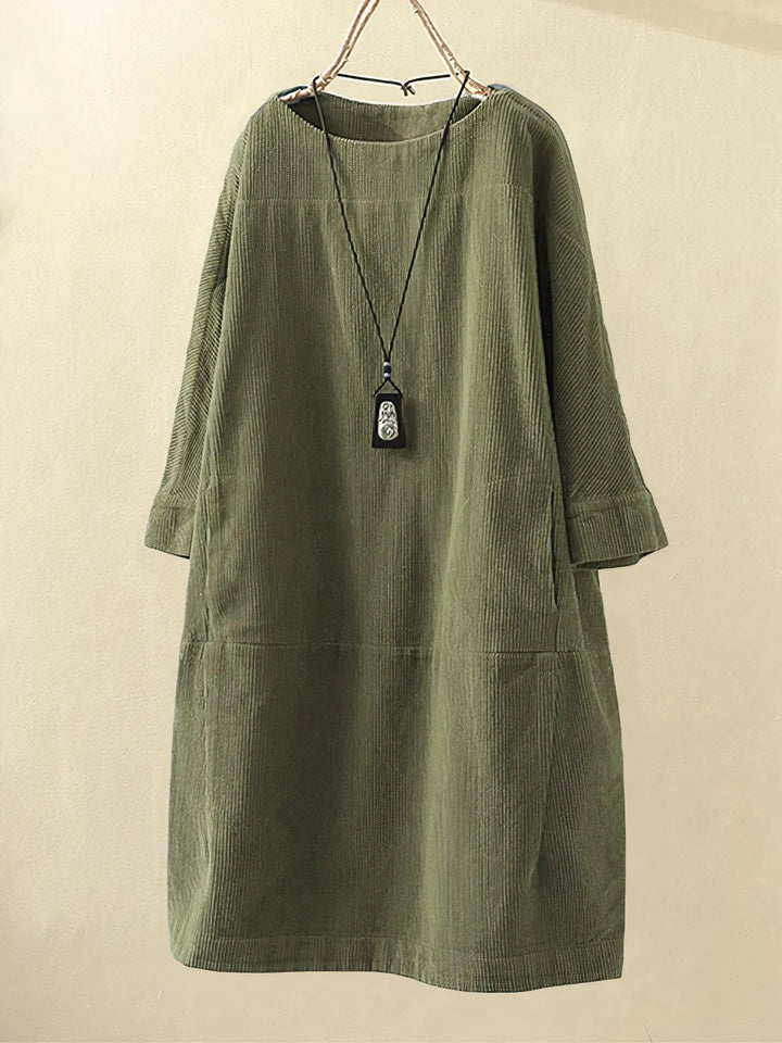 Lyla | Corduroy Tunic Dress