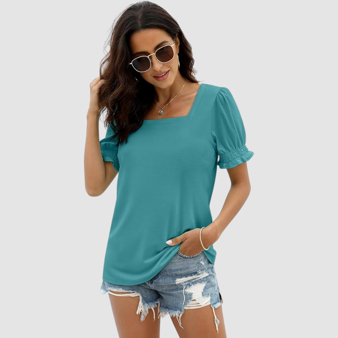 Célina™ Square Neck Top